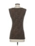 Ann Taylor Brown Sleeveless Top Size S - photo 2