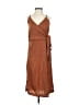 JOA 100% Polyester Brown Casual Dress Size XS - photo 1