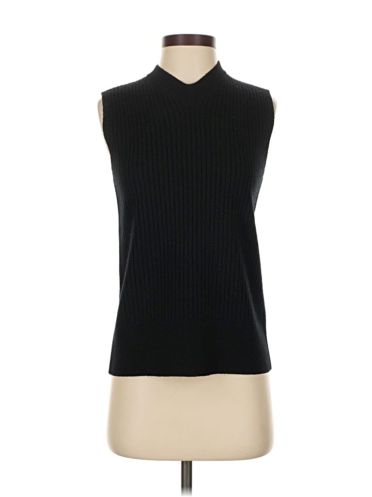 Pre-owned Bottega Veneta Sweater Vest In Black