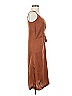 JOA 100% Polyester Brown Casual Dress Size XS - photo 4