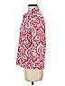 J. McLaughlin Paisley Red 3/4 Sleeve Blouse Size S - photo 5
