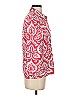 J. McLaughlin Paisley Red 3/4 Sleeve Blouse Size S - photo 4
