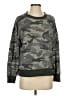 Splendid Camo Green Gray Sweatshirt Size S - photo 1