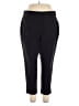 Ellen Tracy Solid Black Active Pants Size 2X - photo 1