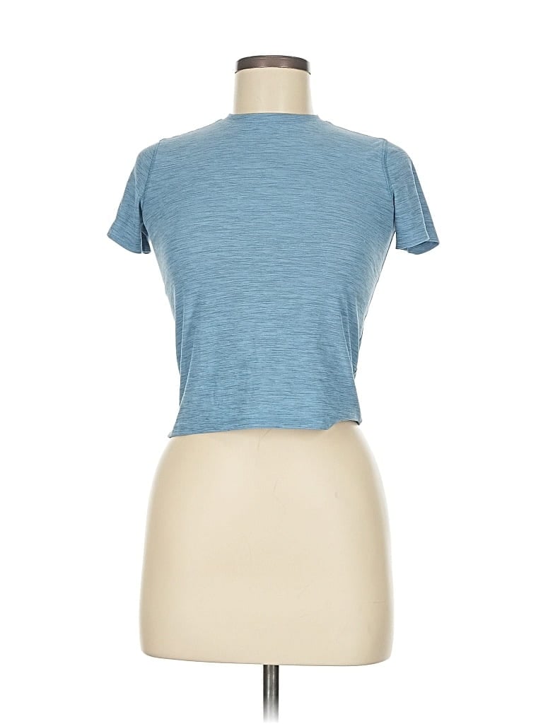 Pre-owned Active By Old Navy Short Sleeve T-shirt In Blue