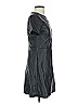 Ann Taylor 100% Polyester Solid Black Casual Dress Size 0 - photo 4