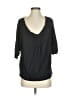 Target Black Short Sleeve Blouse Size 1 - photo 1