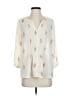 The Limited 100% Polyester Ivory 3/4 Sleeve Blouse Size S - photo 1