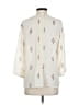 The Limited 100% Polyester Ivory 3/4 Sleeve Blouse Size S - photo 2