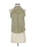E&M Collection 100% Polyester Green Sleeveless Blouse Size S - photo 1