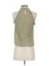 E&M Collection 100% Polyester Green Sleeveless Blouse Size S - photo 2
