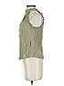 E&M Collection 100% Polyester Green Sleeveless Blouse Size S - photo 5