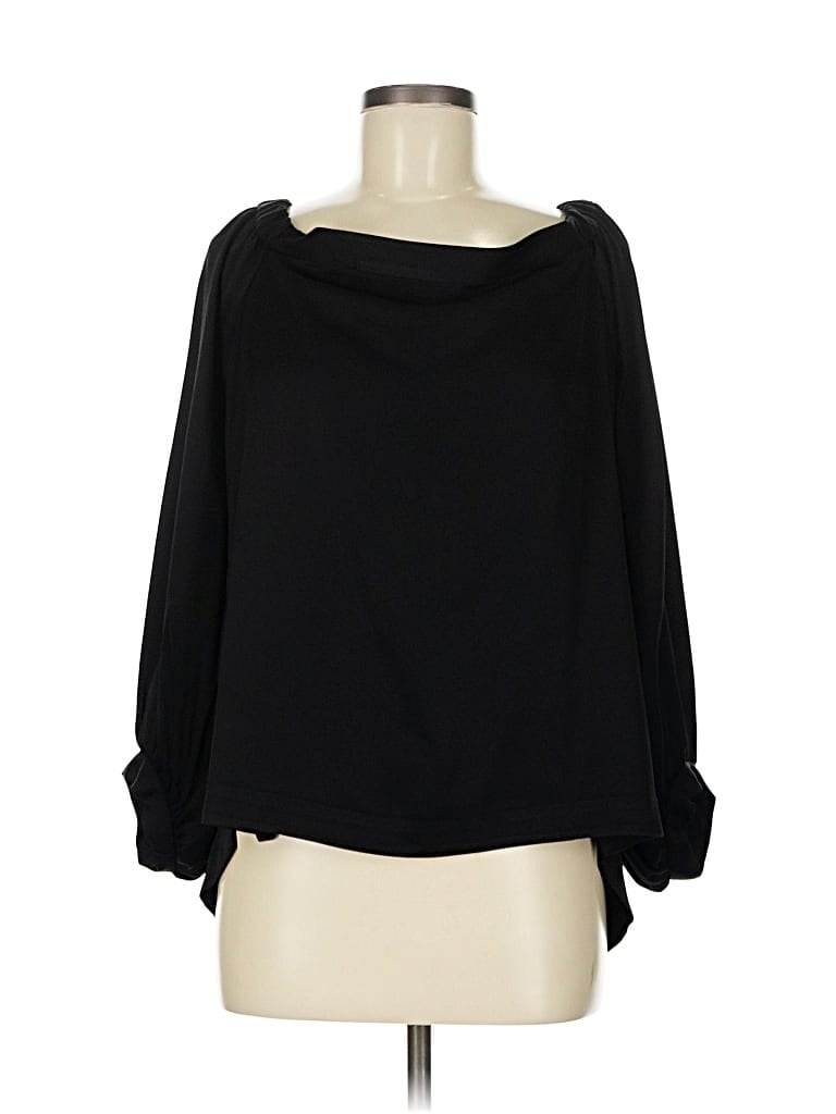 BCBGMAXAZRIA Pre-owned 3/4 Sleeve Blouse In Black