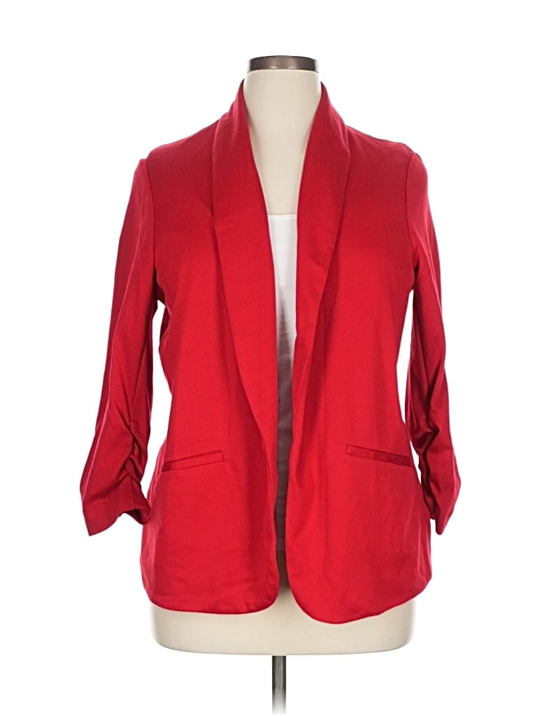 Pre-owned New Directions Blazer Jacket In Red