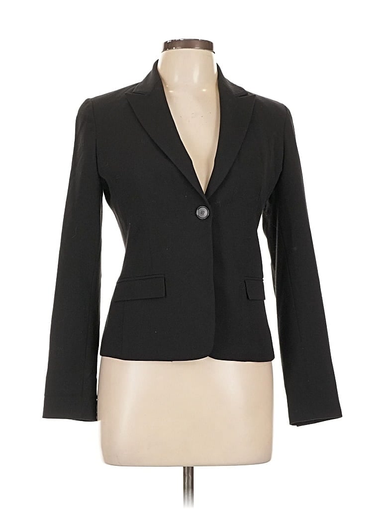 Pre-owned T Tahari Blazer Jacket In Black