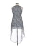 Angeleye Paisley Gray Blue Cocktail Dress Size L - photo 2