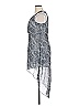 Angeleye Paisley Gray Blue Cocktail Dress Size L - photo 5