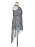 Angeleye Paisley Gray Blue Cocktail Dress Size L - photo 4
