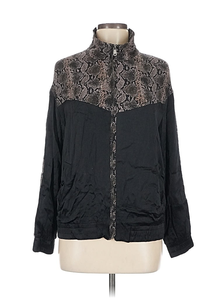 Pre-owned Zara Trf Jacket In Black