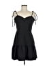 Gianni Bini Solid Black Cocktail Dress Size 8 - photo 1