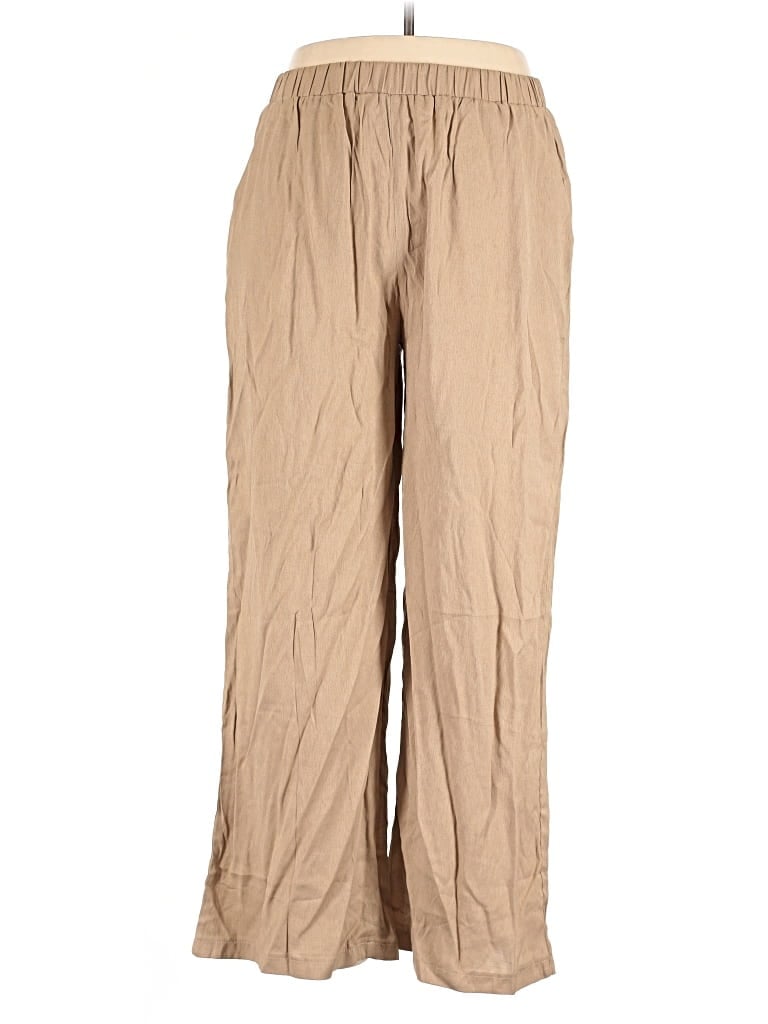 Pre-owned Unbranded Casual Pants In Brown
