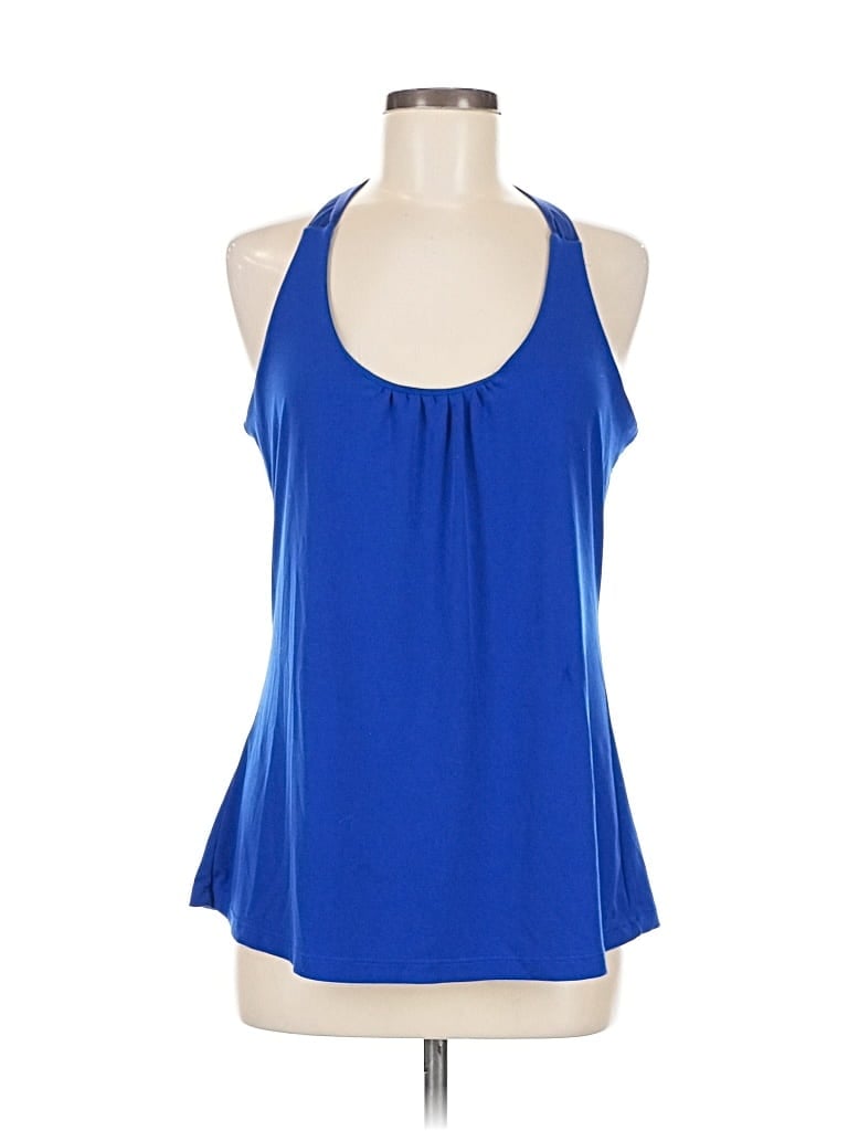 EXPRESS Pre-owned Sleeveless Blouse In Blue