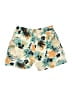 Roxy 100% Viscose Tropical Yellow Shorts Size 6 - photo 1