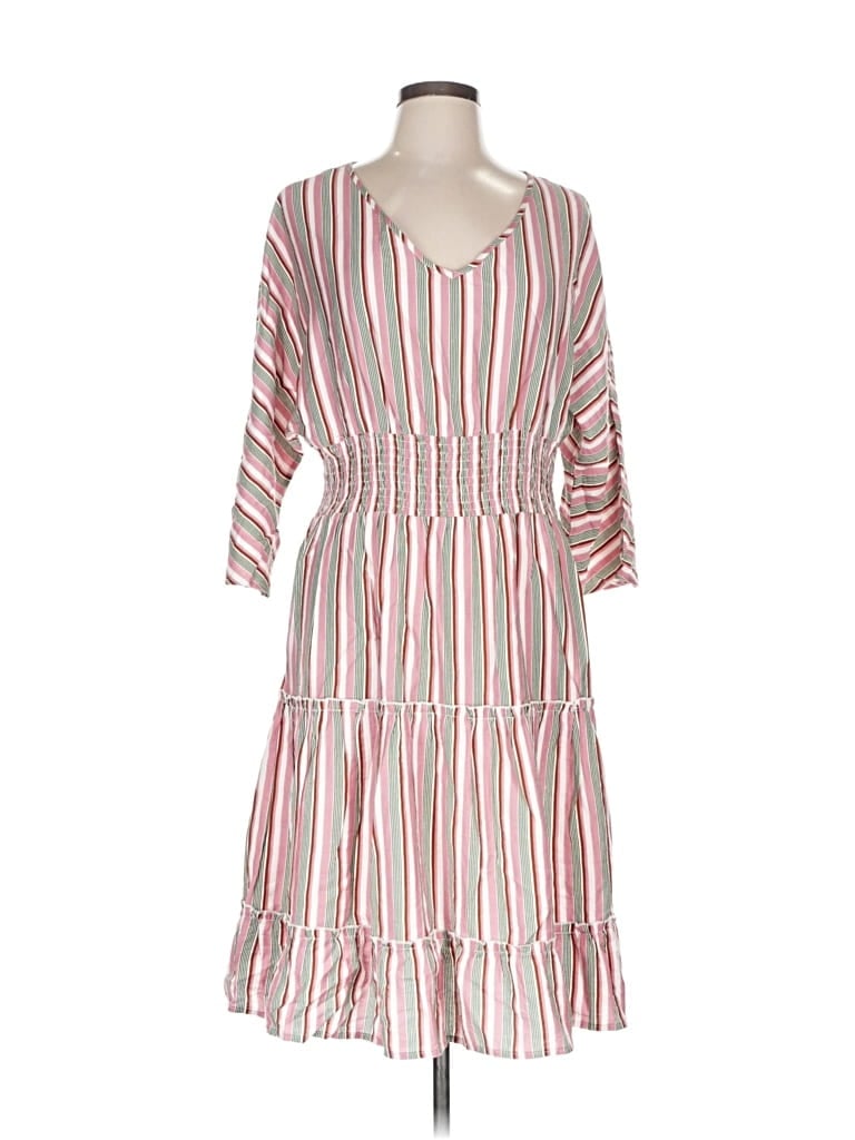 Pre-owned Andthewhy Casual Dress In Pink