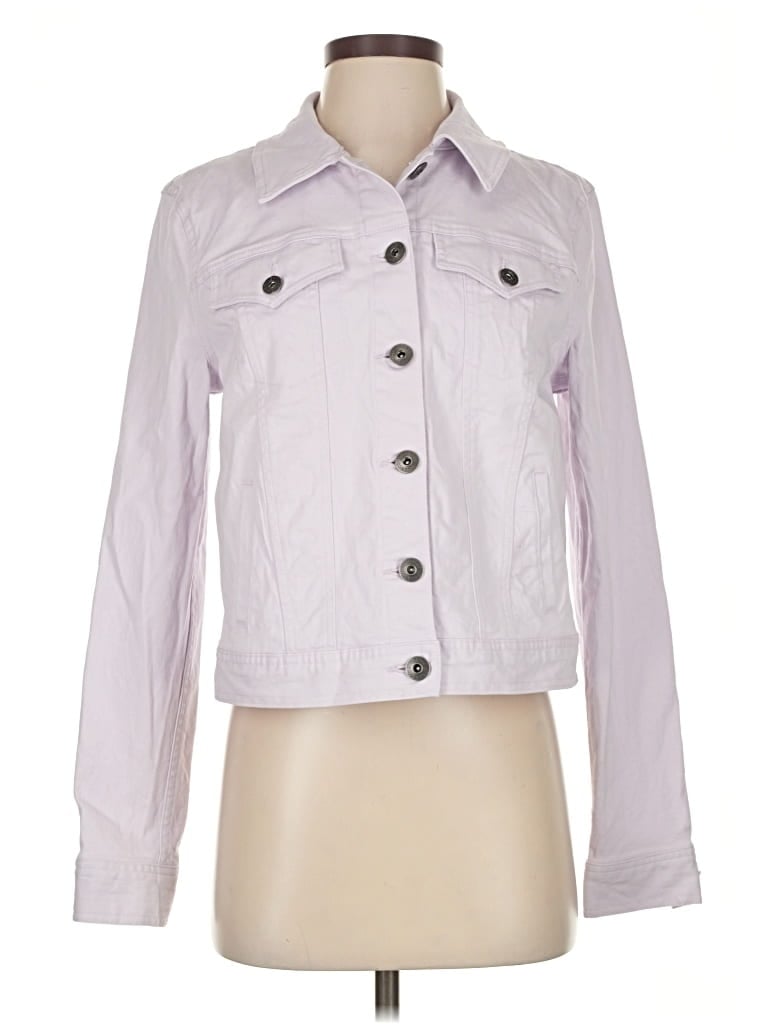 Pre-owned Style & Co Jacket In White