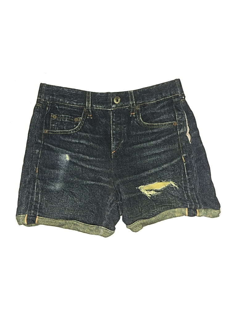 Pre-owned Rag & Bone Denim Shorts In Green