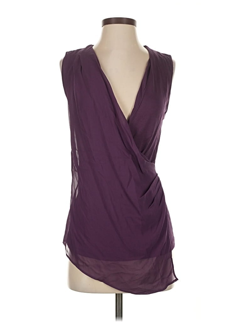 Pre-owned Barneys New York Sleeveless Blouse In Purple