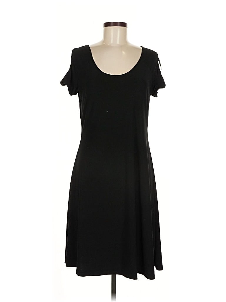 Pre-owned Assorted Brands Casual Dress In Black
