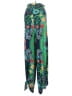 Assorted Brands Print Green Casual Pants Size S - photo 2