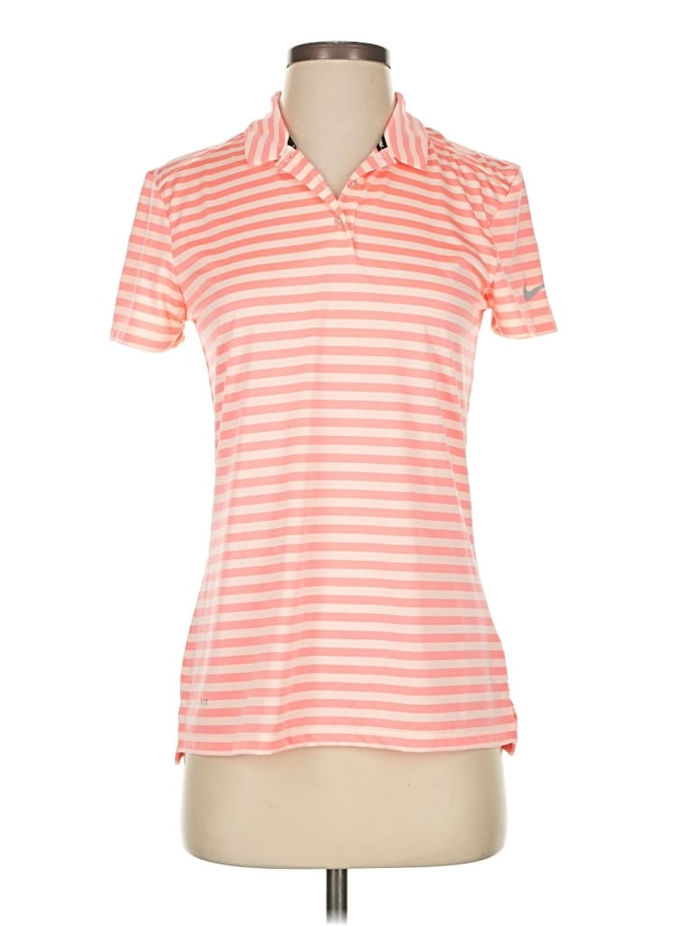 Click to view more detailed imagery on our partner's website Pre-owned Nike Short Sleeve Polo Shirt In Pink