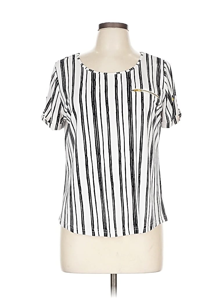 THE WORKSHOP Pre-owned Short Sleeve T-shirt In White