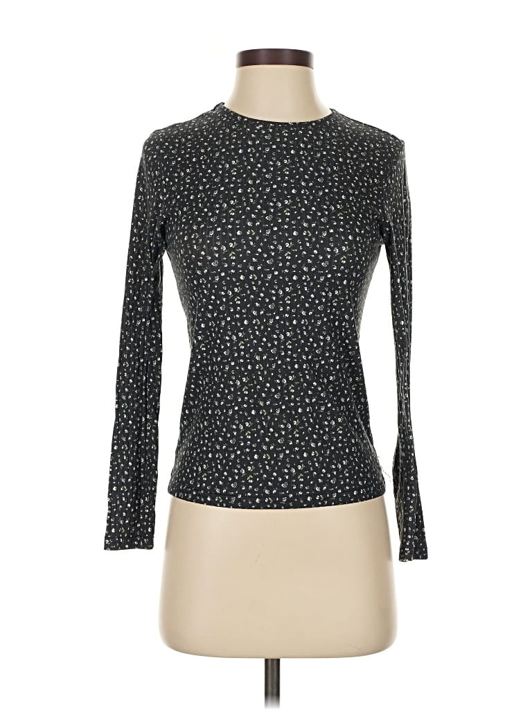 Pre-owned Assorted Brands Long Sleeve T-shirt In Black