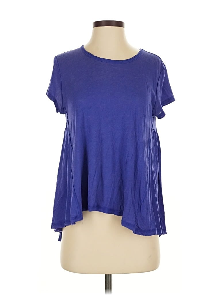 Pre-owned We The Free Short Sleeve T-shirt In Blue