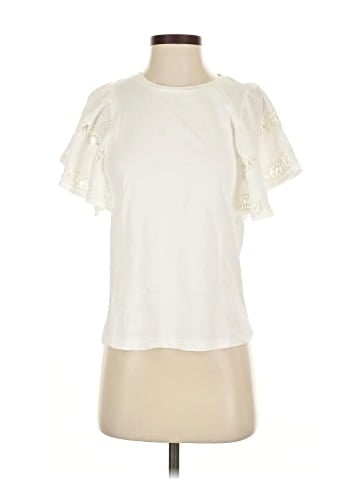 Self Contrast Short Sleeve T-Shirt (view 1)