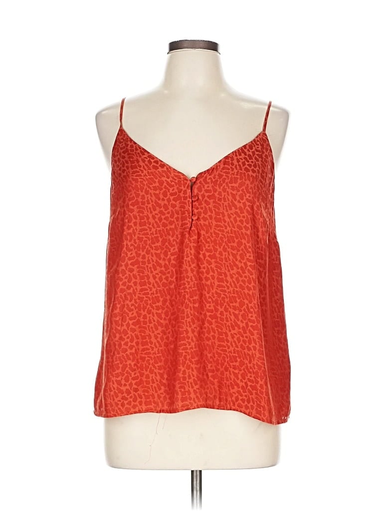 A NEW DAY Pre-owned Sleeveless Blouse In Orange
