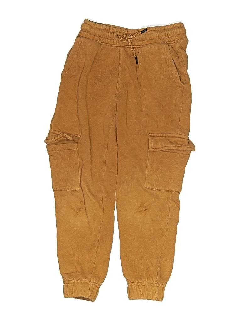 Pre-owned H&m Kids' Cargo Pants In Brown