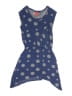 Ella Moss 100% Rayon Polka Dots Stripes Blue Dress Size 12 - photo 1
