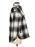 Madewell 100% Cotton Plaid Gray Fleece Size XS - photo 4