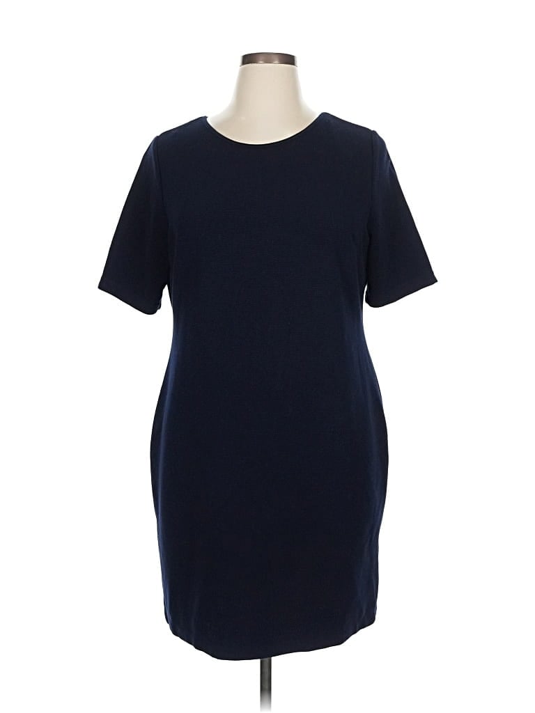 Pre-owned Mario Serrani Casual Dress In Blue