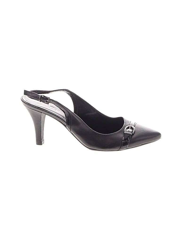 Pre-owned Vaneli Heels In Black