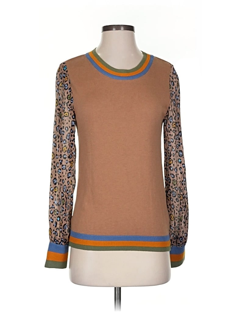 CONDITIONS APPLY Pre-owned Pullover Sweater In Brown