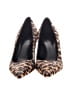 M. Gemi Animal Print Brown Tan Heels Size EU 37 1/2 - photo 2