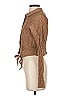 Honey Seed Brown Long Sleeve Blouse Size XS - photo 5