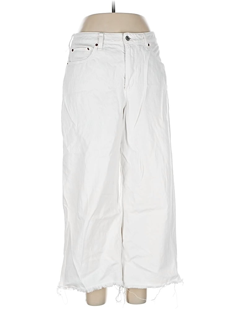 ABERCROMBIE & FITCH Pre-owned Jeans In White