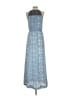 DR2 100% Polyester Paisley Blue Casual Dress Size XS - photo 2