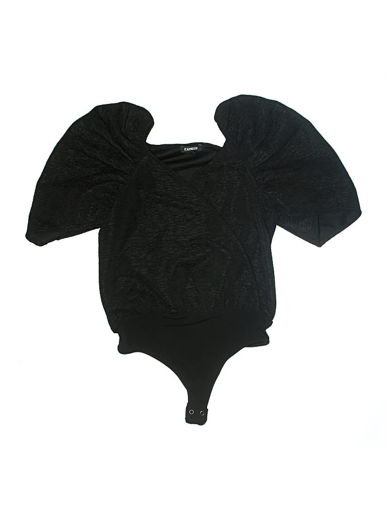 Pre-owned Express Bodysuit In Black